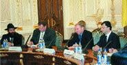 Встреча с Президентом Л. Д. Кучмой.